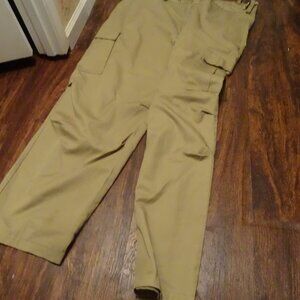 SIZE 4 khaki pants, waist 50 length 34, cargo style